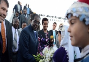 ZMBABWE CUMHURBAKANI ROBERT MUGABE ANTALYA DA