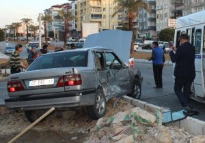 Antalya da Trafik Kazas 5 Yaral