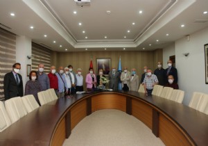 ​Rektr zkan, Antalya Kent Konseyi le Bir Araya Geldi