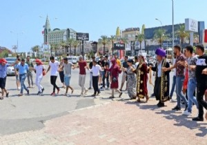 Antalya da Esnaf Turist Mteri in Eylem Yapt