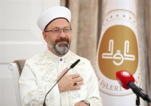 Diyanet leri Bakan Erbatan Berat Gecesi Mesaj