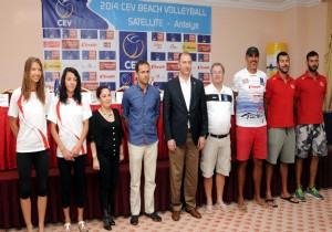 PLAJ VOLEYBOLU AVRUPA AMPYONASI ANTALYA DA BALIYOR