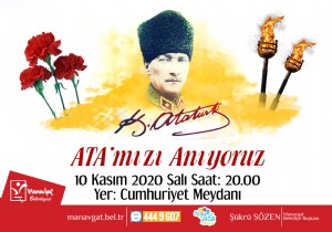 Manavgat ta  Ulu nder Gazi Mustafa Kemal Atatrk zel Trenle Anlacak