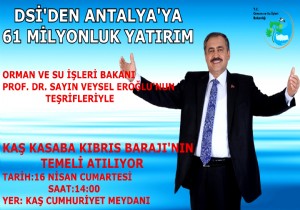 DS DEN ANTALYAYA 61 MLYONLUK YATIRIM