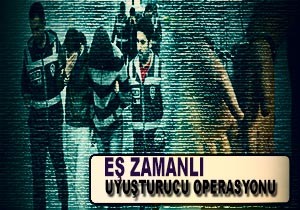 E Zamanl Uyuturucu Operasyonunda 5 Gzalt