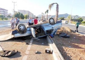 ​GAZPAA DA 2 AYRI KAZA: 1 L, 2 YARALI