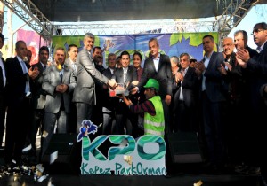 KEPEZ PARK ORMAN IN TEMEL ATILDI