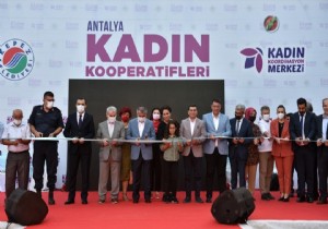 Kepez deki  Festivale, 10 ilden 44 kadın kooperatifi katıldı