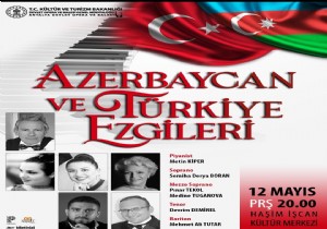 Azerbeycan Ve Türkiye Ezgileri ADOB da Yankılanacak